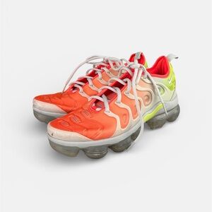 Nike Women's Sneakers - Orange and Green